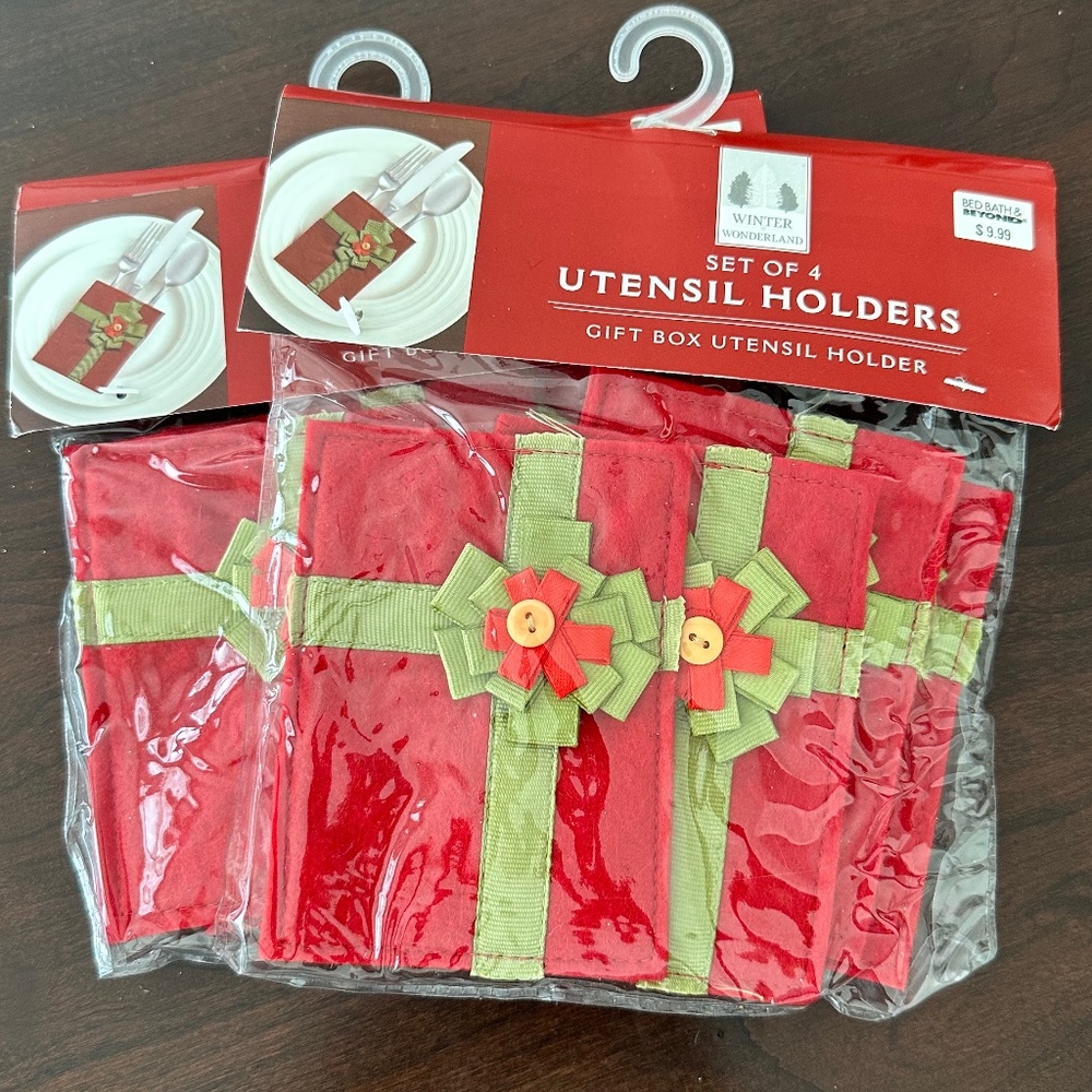 Gift Box Utensil Holders (set of 8)
